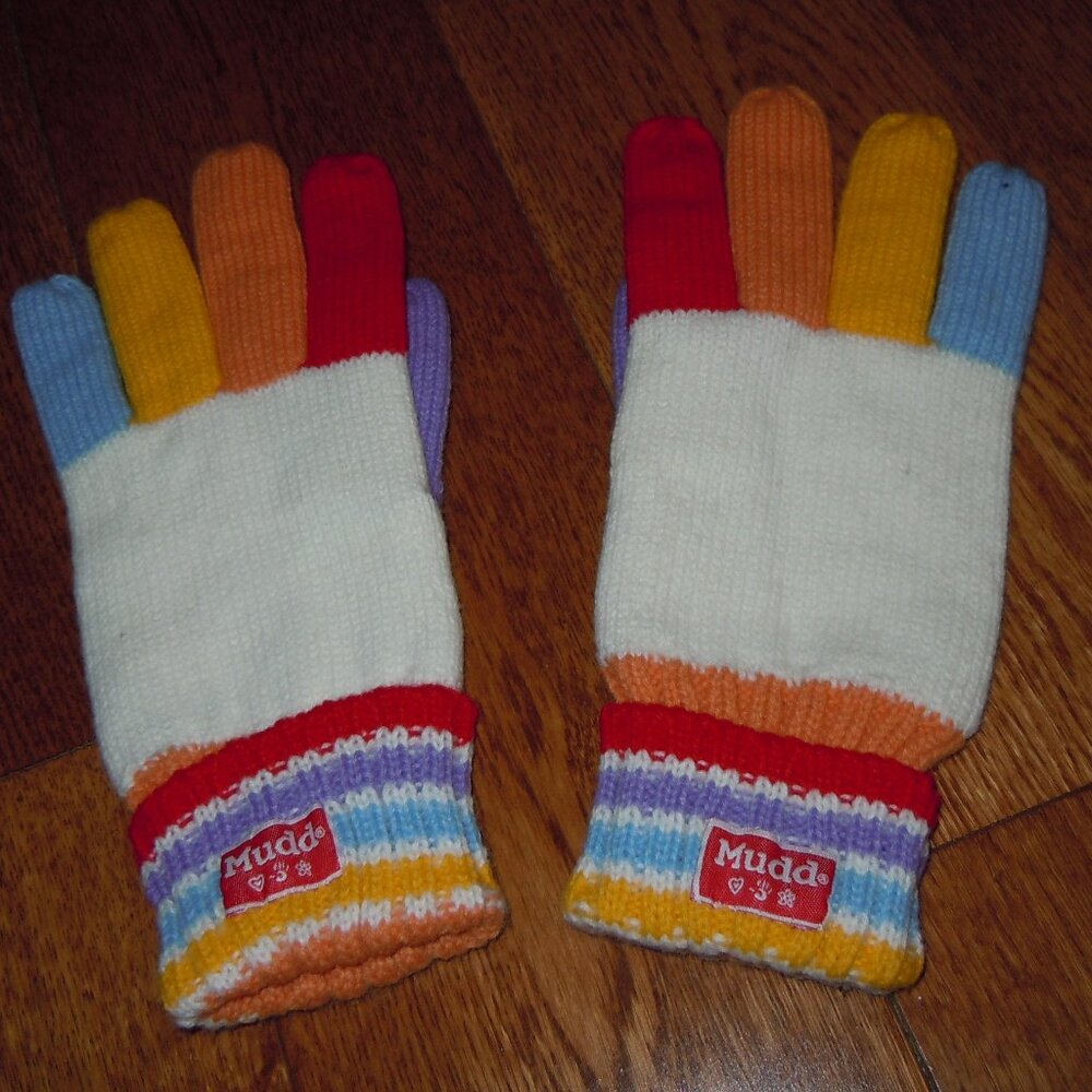 WOMENS VINTAGE MUDD KNIT GLOVES